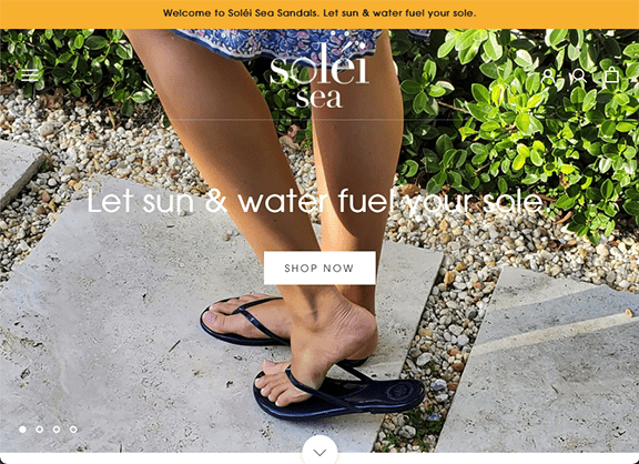 Solei Sea is a new sandal company that proves COVID-19 does not have to limit your ambitions. Solei Sea is the brainchild of four life long friends who's jobs were sidelined by the Covid crisis. Kristina, Andrea, Jamie and Ali set their minds to create this new women's owned business venture and nothing is holding them back!